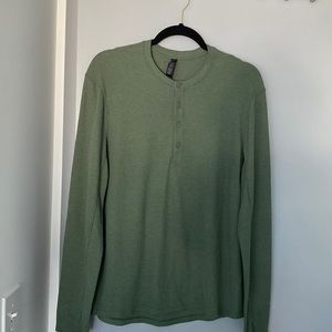 Green Lululemon Hensley Shirt